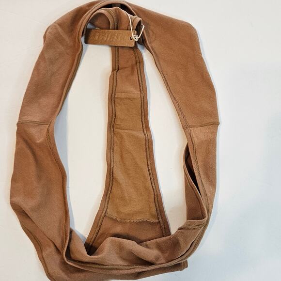 Skims Camel Cotton Jersey Dipped Thong Panty Plus 4x - Picture 7 of 9